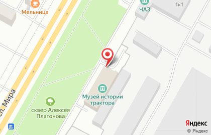 Научно-технический музей истории трактора на карте
