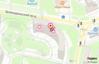 Ногтевая студия Amor на карте
