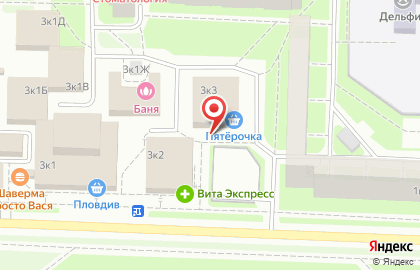 Компания ФотоТочка на Петергофском шоссе на карте