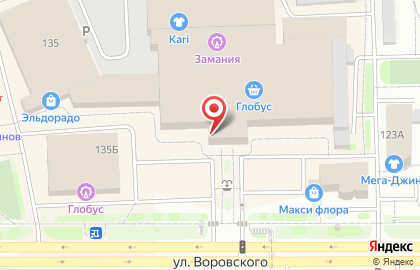 Оператор сотовой связи TELE2 Киров на улице Воровского на карте
