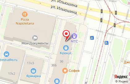 Теремок в Приморском районе на карте