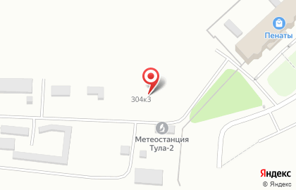 Тульский авиационный центр на карте