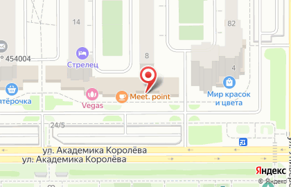 Магазин одной цены Fix Price на улице Академика Королёва на карте