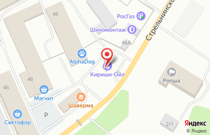 АЗС Восток на карте