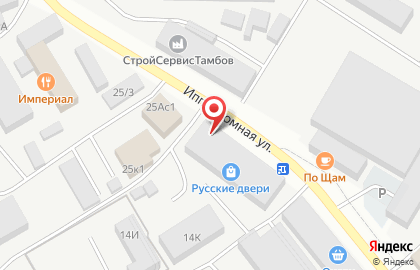 Торговая компания Русские двери на Ипподромной улице на карте