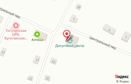 Буготакский культурно-досуговый центр на карте