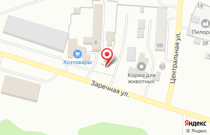 Крестьянское фермерское хозяйство Кормовая единица на Центральной улице на карте
