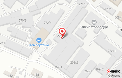 Российская торгово-производственная компания Factory Fashion на Нижегородской на карте