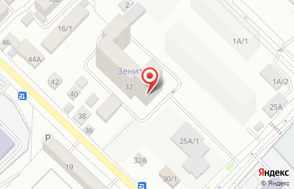 Строящийся жилой комплекс Zenith на карте
