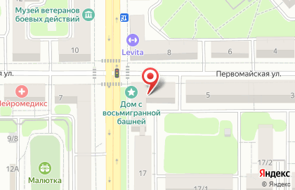 Цветочный бутик Ева на карте