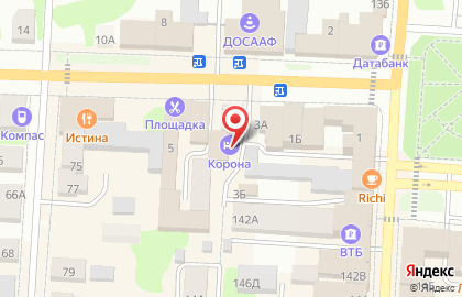 Гостиница Корона на Советской улице на карте