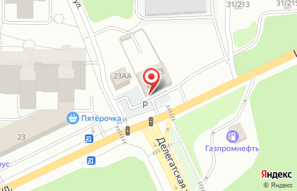 Супермаркет Магнит в Орджоникидзевском районе на карте