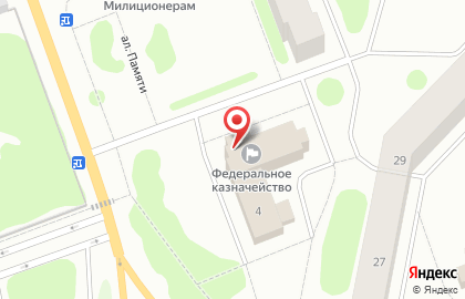 Управление Федерального казначейства по Мурманской области в Кандалакше на карте