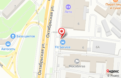 Служба эвакуации в Москве на карте