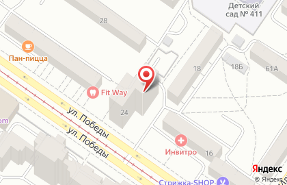 Парикмахерская Belle в Орджоникидзевском районе на карте