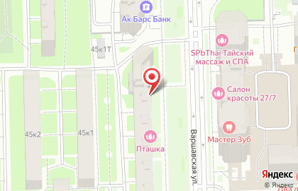 Кулинария Вдоволь на Варшавской улице на карте