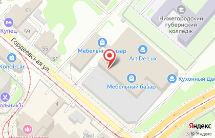 Салон Мир Ковров | Kover.ru на Гордеевской улице на карте