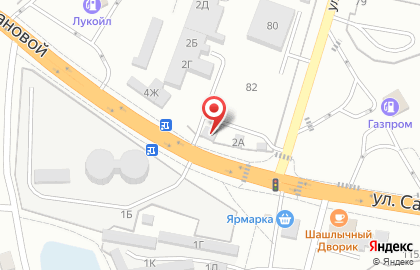 Магазин автозапчастей Сибирь на карте
