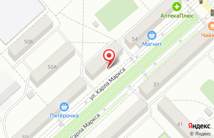 Микрокредитная компания Центрофинанс на улице Карла Маркса на карте