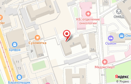 Управление Федеральной службы по надзору в сфере защиты прав потребителей и благополучия человека по Калининградской области на карте