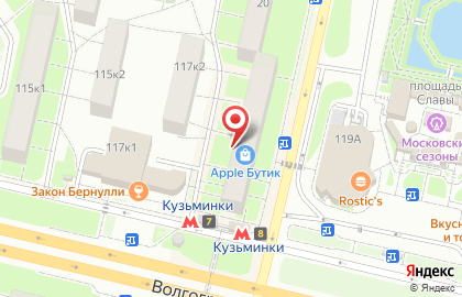 Connect Service на карте