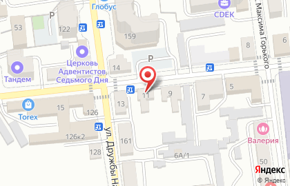 Многопрофильная фирма ТМК на улице Пушкина на карте