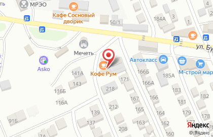 Мастерская по ремонту ходовой части автомобиля в Махачкале на карте