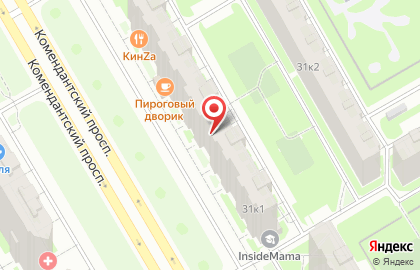 ТСЖ "Комендантский-1" на карте