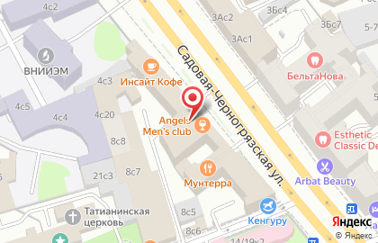 Стриптиз-клуб Angels Men’s Club на Садово-Черниговской улице на карте