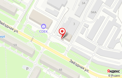 Бистро на Звёздной, 3/1 на карте