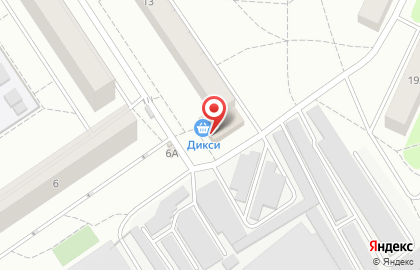 Супермаркет ДИКСИ во 2-м Первомайском проезде на карте