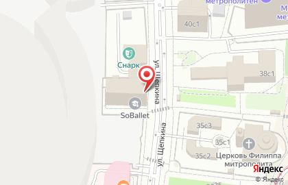 Мобилон на улице Щепкина на карте