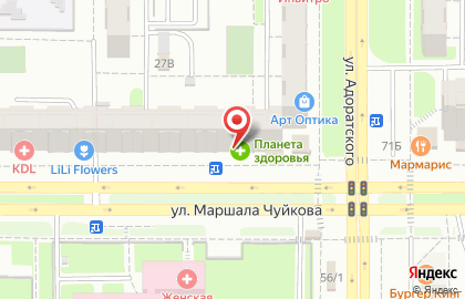 Офис продаж Билайн в Ново-Савиновском районе на карте