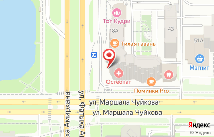 Магазин разливных напитков Пивоман в Ново-Савиновском районе на карте