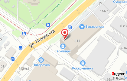 Ателье Элегант в Октябрьском районе на карте