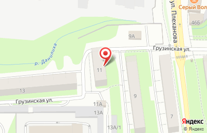 Рекламная компания Мегаполис в Дзержинском районе на карте