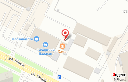Салон штор А & Грация в Ханты-Мансийске на карте