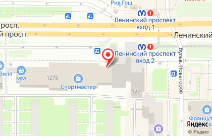 Микрокредитная компания Деньги время на Ленинском проспекте на карте