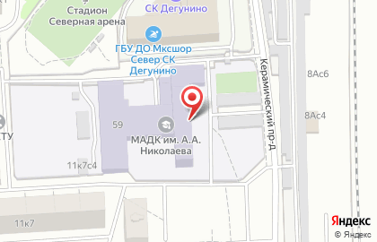 Колледж автомобильного транспорта №9 в Москве на карте