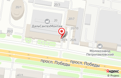 Инвестиционный холдинг Финам в Петропавловске-Камчатском на карте