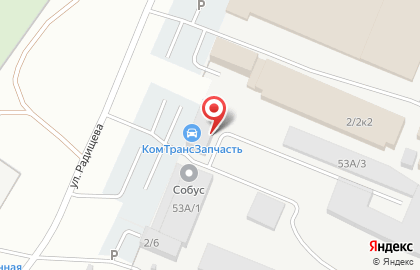 Компания автозапчастей на автобусы Бусзапчасть на карте