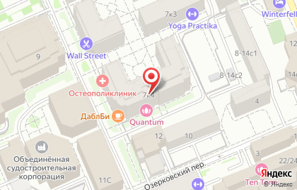Клиника эстетической медицины Quantum Clinic на Большой Татарской улице на карте