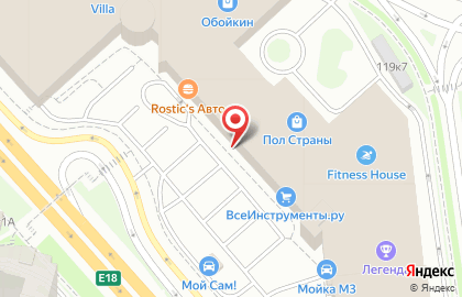 Интернет-магазин напольных покрытий и дверей Пол Страны на улице Савушкина на карте