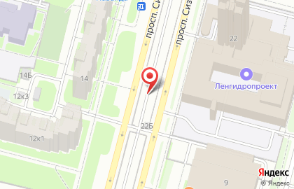 Автостоянка в Санкт-Петербурге на карте