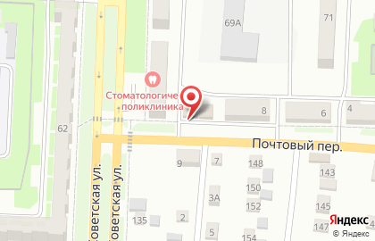 Похоронное бюро Ангел в Почтовом переулке на карте