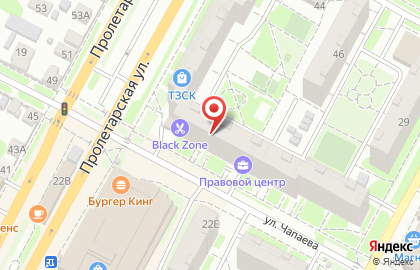 Белорусские товары на Пролетарской улице на карте
