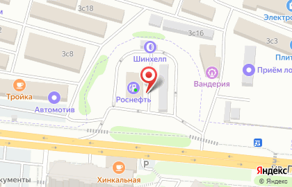 АЗС BP на улице Гагарина в Жуковском на карте