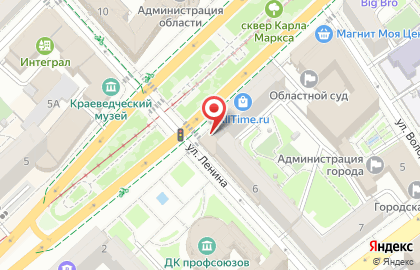 Банкомат СМП банк в Центральном районе на карте