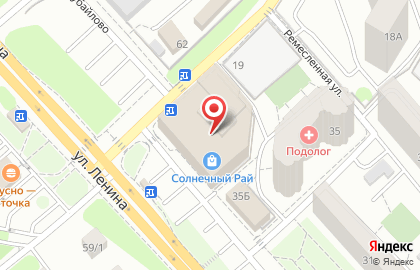 МегаФон, Московская область на улице Ленина на карте
