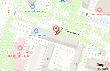 Тобольский Терем на Магистралиной улице на карте